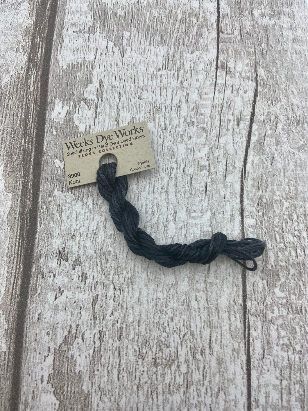 Kohl (#3900) 6-strand cotton floss