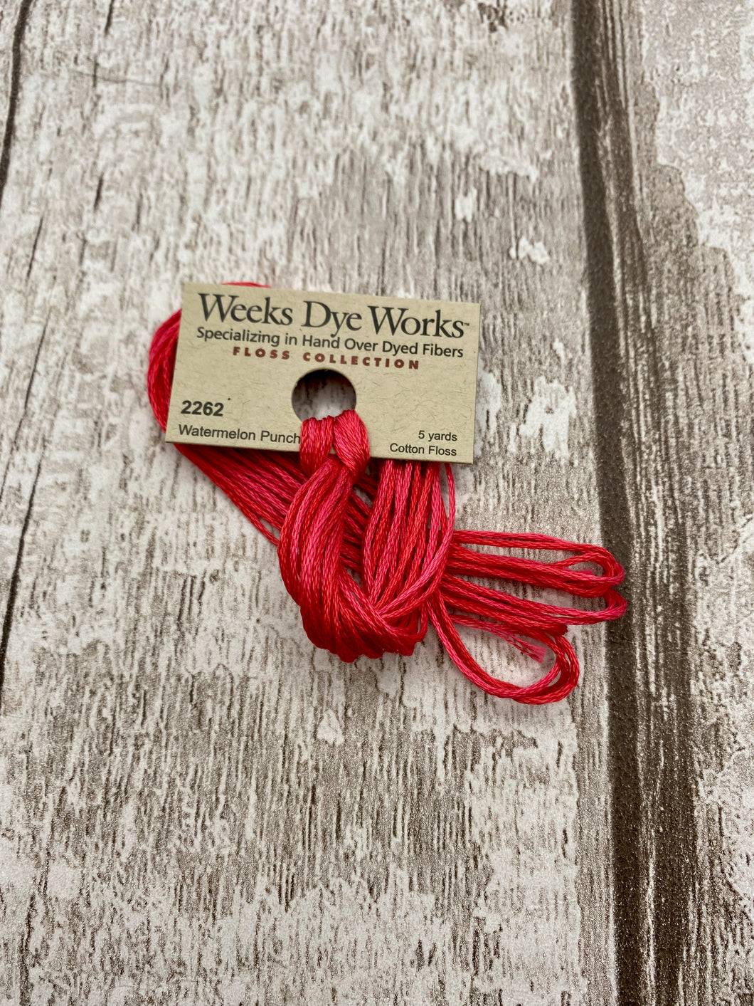 Watermelon Punch (#2262) 6-strand cotton floss